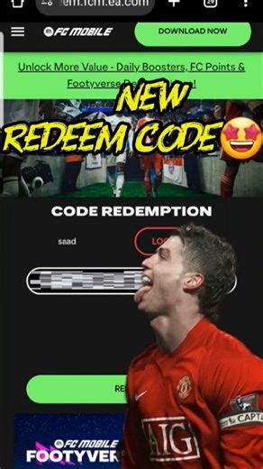 new redeem code🤩🤩 #fifamobile #viral #fifa #football #ronaldo #viralvideo #viralshorts #reedemcode