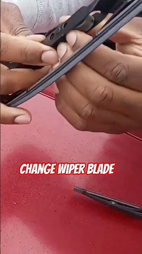 How to change wiper blade #diy #automobile #howto