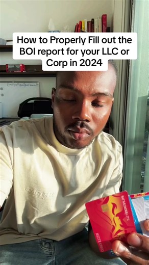 How to fill out BOI report for building business credit with EIN only. BOI reporting Explained. Step by step. #boireporting #fypシ゚viral #fyp #fypシ