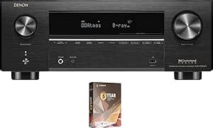 Amazon.com: Denon AVRX3800H 9.4 Channel 8K IMAX Enhanced AV Receiver with Dolby Atmos and 5 Year Amber Protection Plan (2022) : Electronics