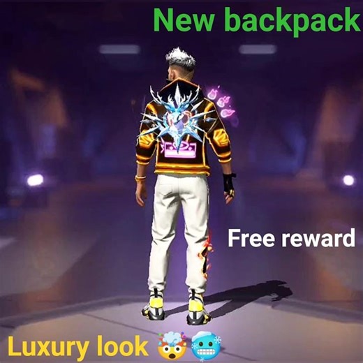 new backpack 🎒 | free rewards | luxury look 🤯🥶😲 | #shorts #freefireevent