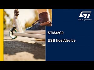 STM32C0 Peripheral USB Full Speed Device interface USB