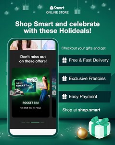 2.1K reactions · 60 comments | Experience convenient and rewarding shopping at the Smart Online Store  smrt.ph/onlinestore.fb Give the gift of connectivity, #ShopSmart.  | Smart Communications, Inc. | Facebook