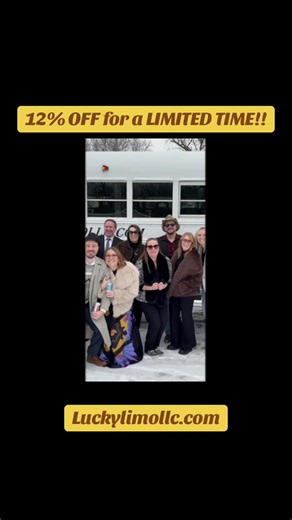 FRIENDS DAY OUT!! BOOK TODAY for 12% OFF!!! Luckylimollc.com #partybus #limobus #mercedessprinter #party