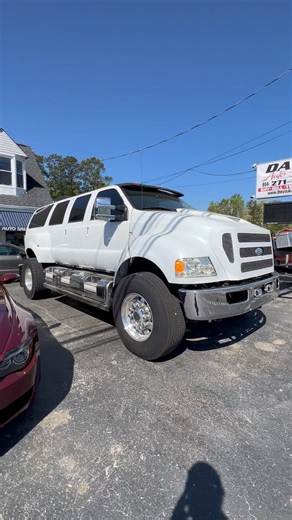 6 door F650 excursion with alligator seats, caterpillar motor and a kick ass audio and tv set up. #trucksdaily #trucks #truck #liftedtrucks #diesel #ford #dieseltrucks #trucksofinstagram #liftedtruck #leveledtruck #fordf250 #cummins #trucknation #powerstroke #7.3 #truckporn #truckdaily #dodge #gmc #offroad #stance #dieselpower #truckin #diesellife #fordtrucks #turbo #turbodiesel #dieselnation @ranchhandtruck @gorecon @roughcountry @fox @bddieselperformace @mishimoto @swampsmotorsports @fassfuels