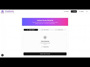 StudyBuddy: AI-Powered Learning Assistant | Interactive Learning Experience Tool