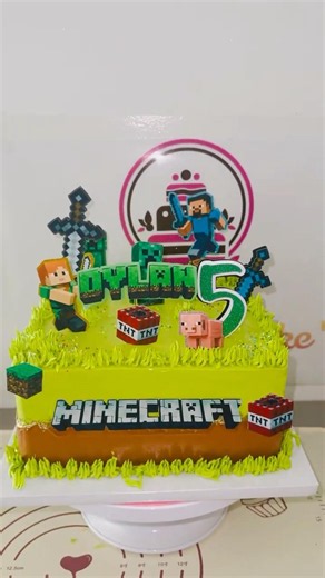 Torta Minecraft