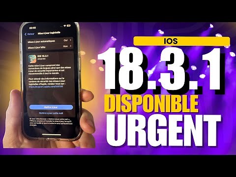 iOS 18.3.1 Disponible : Mise à Jour Urgente ⚠️ iOS 18.4 en approche ?