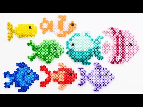 Perler Bead Fish | FREE Perler Bead Fish Pattern