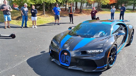 Bugatti Chiron Super Sport delivery day