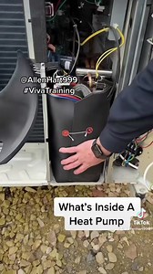 What’s inside an air source heat pump? ￼ASHP #ASHP VIVA Training #vivatraining #renewableenergy #centralheating | Allen Hart