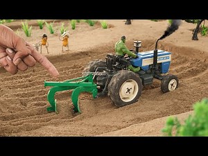 Diy Mini Tractor Ploughs Farmland | Amazing Science Project ‪@Weldux‬
