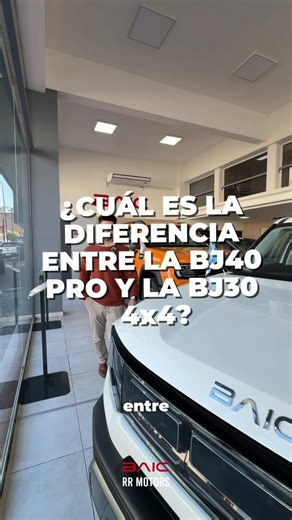 ¿BJ30 4x4 o BJ40 Pro? 🤔 🚙 BJ30 4x4 ✔️ SUV híbrido de 404 HP ✔️ Ideal para el uso diario, viajes y escapadas ✔️ Gran confort, tecnología y eficiencia ✔️ Tracción integral inteligente. 🛻 BJ40 Pro ✔️ 4x4 con chasis, motor 2.0 Turbo de 241 HP y caja automática de 8 velocidades ✔️ Mayor despeje, capacidad off-road y robustez. ✔️ Sin resignar tecnología, confort y diseño premium. No se trata de cuál es mejor, sino de cuál se adapta mejor a tu forma de manejar. 💬 Contanos en los comentarios: ¿con c