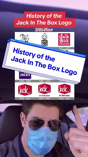 History of the Jack In The Box Logo #history #jackinthebox #logo #throwback #trend #fyp #socalmasker