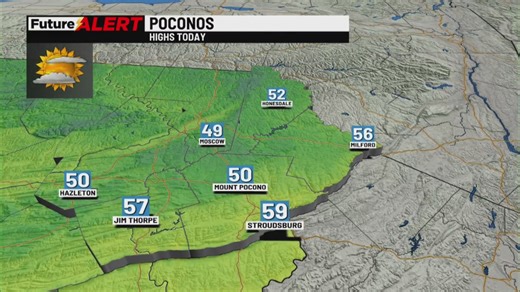 Pocono Mountains Weather Forecast - 10/25/25 - MORNING | 28/22 News