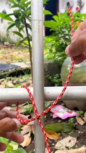 The knot is very effective 💯 #knot #knottying #shortvideo