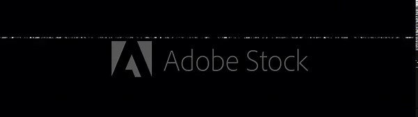 Old VHS pause with noise line overlay, VCR pause with noise line, Blinking pause icon VCR with noise,