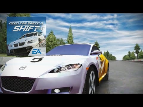 NFS: Shift (2009) gameplay on Android with no audio