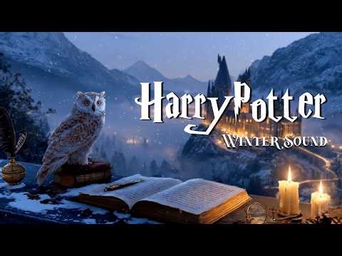 Hedwig’s Watch Over Hogwarts ✨ Magical Harry Potter Atmosphere