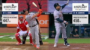 Tigers' longest homers of 2020