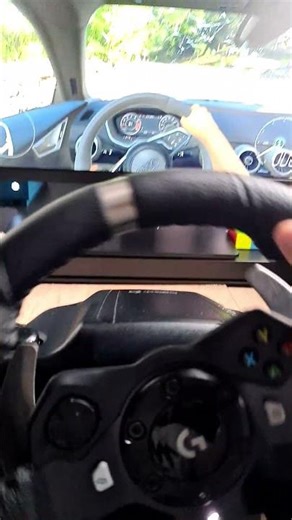 Wooden DIY sim racing rig #car #diy #forzahorizon4 #xboxwheel #xbox