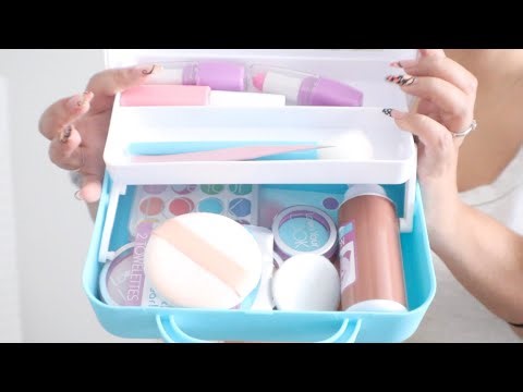 ASMR Relaxing Makeup Roleplay On Doll Head 💆🏻‍♀️😴