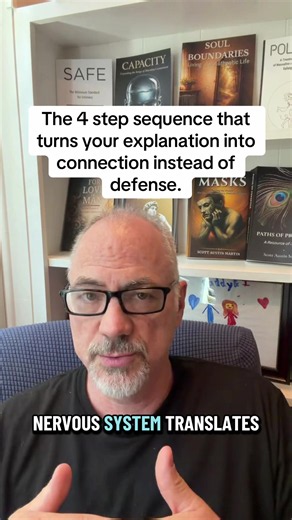 Most men don't make excuses because they don't care. They make excuses because their nervous system is trying to protect them from shame. When your brain hears