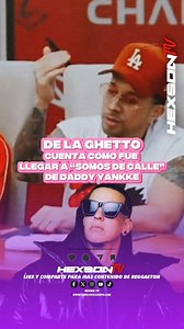 💥🔥 ¡DE LA GHETTO REVELA LA VERDAD DE “SOMOS DE CALLE” REMIX! ⚡ En su visita a Alofoke, De La Gee habló de cómo llegó al clásico de Daddy Yankee, del significado de la gorra dominicana que usó en el video y de cómo eso fue visto en Puerto Rico. Además contó cómo este tema lo ayudó a demostrar su talento tras separarse de Arcángel. Un momento clave en la historia del reggaetón. 👇 #DeLaGhetto #DaddyYankee #HexsonTV #CorilloExclusivo #Reggaeton | Hexson