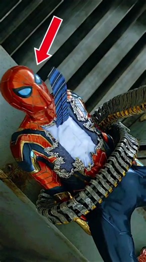 Why Spider-Man’s Suit Failed 🔥 #spiderman #ironman #avengers