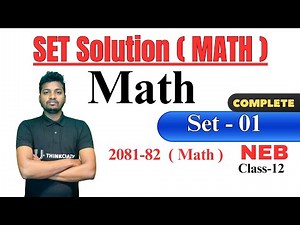 🔴NEB Class-12 New Model Sets 2081-82 | Most Important