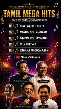 Golden Tamil Melodies | Best Love Songs & Evergreen Hits Collection