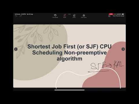 CPU scheduling algorithms