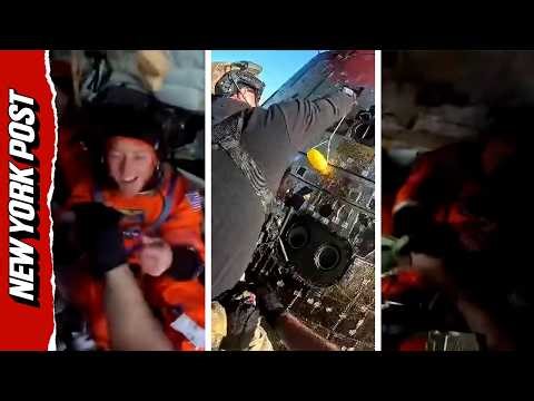 Watch: Rescue Team Reaches Artemis II Capsule After Splashdown