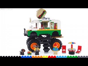 🔄 LEGO Creator 2020 Monster Burger Truck review & bonus! 31104 re upload