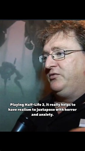 Gabe Newell Explains Half Life and Team Fortress Two Design #shorts #linux #valve #steam #coding
