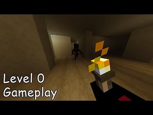 Minecraft Backrooms Level 0 Gameplay
