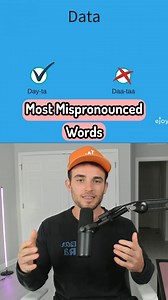 750K views · 3.5K reactions | Most Mispronounced Words #word #words #mispronounced #spelling #english #language #pronunciation #education #sambucha | Sambucha | Facebook