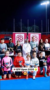 3.3K views · 14 reactions | QTF Open Tournament 2025  | Qatar Tennis | Facebook