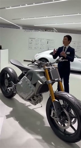 Electric Future Bike Concept 2050 - Futuristic Motorcycle Tech Demo