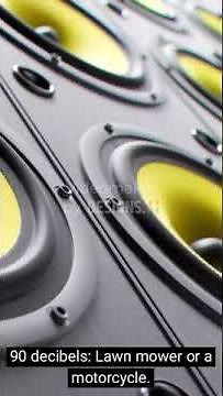 Different Sounds Loudness in Decibels!