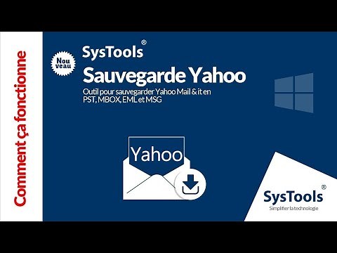Sauvegarder les e-mails Yahoo sur le disque dur / USB / clé USB
