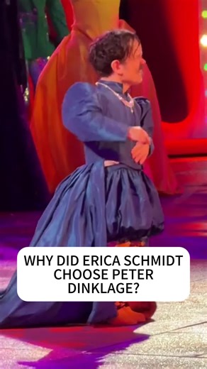 Why did Erica Schmidt choose Peter Dinklage #celebrity #celebrities #celebritynews #fyppppppppppppppppppppppp #foryour