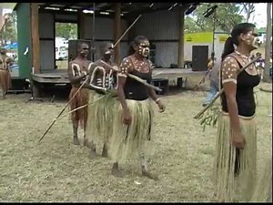 Aboriginal dancing from Coen, Cape York, Australia
