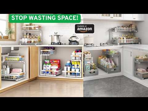 Small Kitchen Under-Sink Storage Ideas | 15 Amazon Organizers That Save Space (2026)