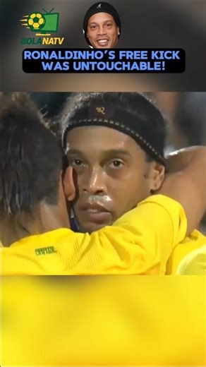 Ronaldinho’s Free Kick Was Untouchable! ✨⚽
