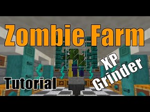 Minecraft ZOMBIE and XP Farm | Easy & Fast XP Grinder