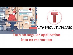 Turn an angular application into a nx monorepo