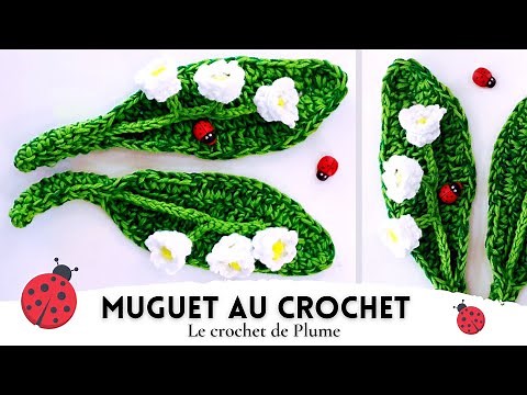 How to Crochet a Lily of the Valley - Tutorial in French - Explanations