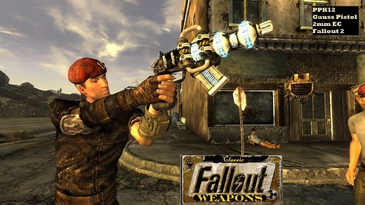 Classic Fallout Weapons addon - Fallout: New Vegas