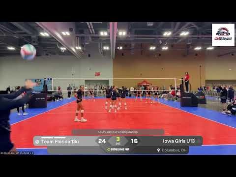 Team Florida 13u @ Iowa Girls U13 (2026.07.25)